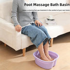 Ytterbium Foot Soaking Bath Basin, Large Massage Foot Soaking Tub, Plastic Home - Image 5