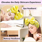 Shintop Sweet Super Soft Caroset Polka Dots Wash Cosmetic Headband Hairlace - Image 5