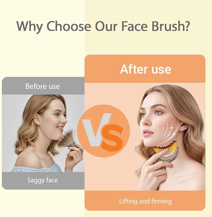 New Lymphatic Contour Face Brush, Lymphatic Drainage Massager - Image 5