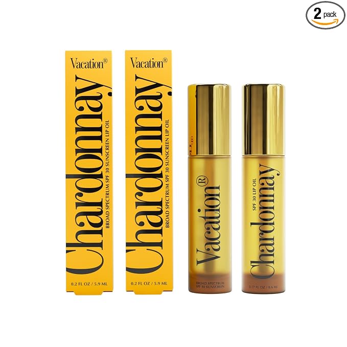 VACATION Chardonnay Lip Oil SPF 30, Sunscreen by Vacation