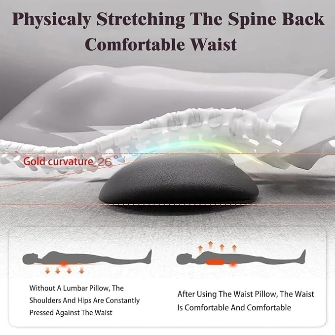 3 in 1 Electric Massage Lumbar Pillow, Equipped - Image 2