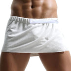 Men Soft Wearable Bath Towel Short Pants Soft Mircofiber Swimming Beach Towel - Image 3