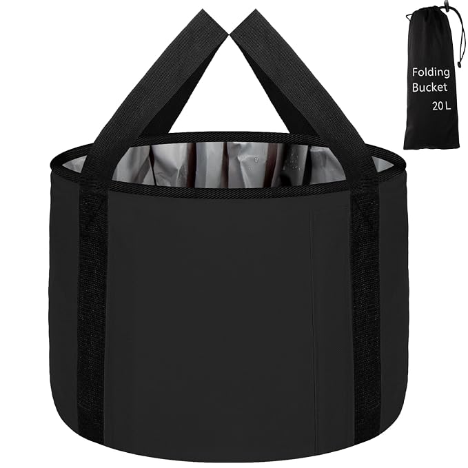 Foot Bath Basin 20L Collapsible Bucket, Portable Foot Soak Tub Feet Soaking by JSVSLTD