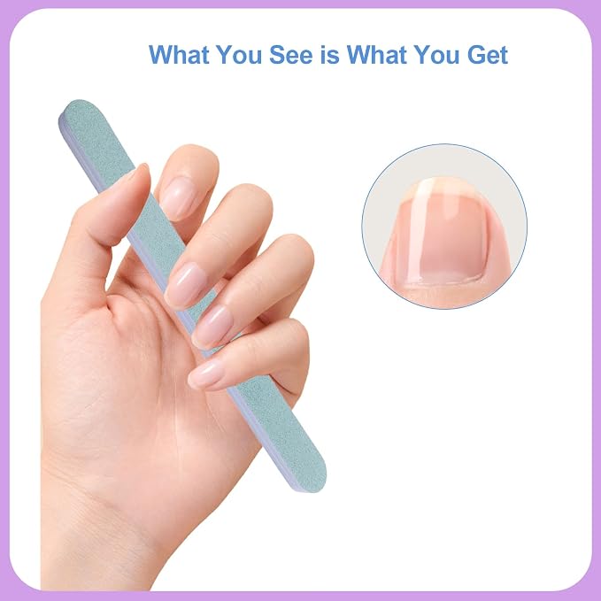 Nail File and Buffer Set, Nail File Kit Professional Nail Files & Buffers - Image 5