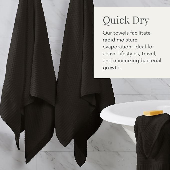 NY Loft 100% Cotton 2 Pack Bath Sheet Towel Set | Extra Large Oversize Bath - Image 2