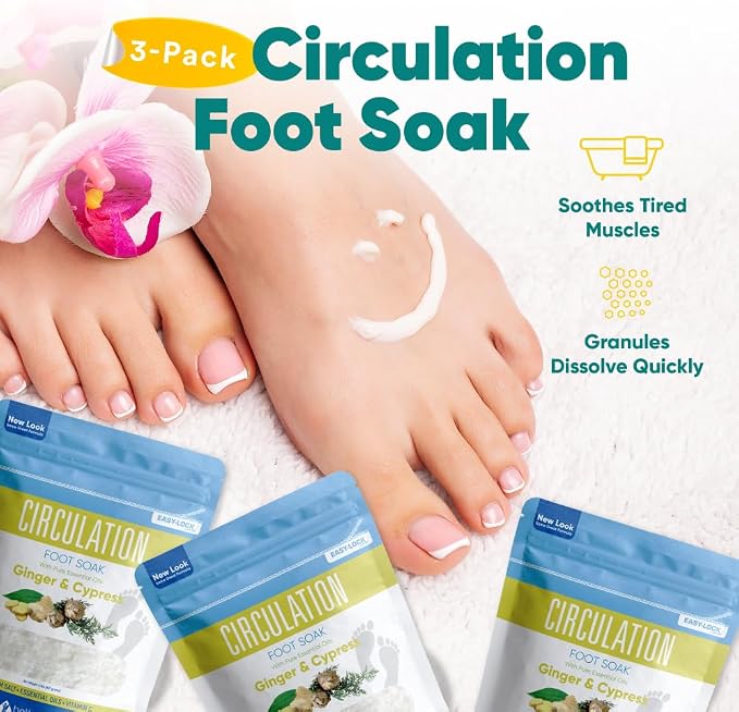 Circulation Foot Soak Foot Soaking Epsom Salts - Image 5