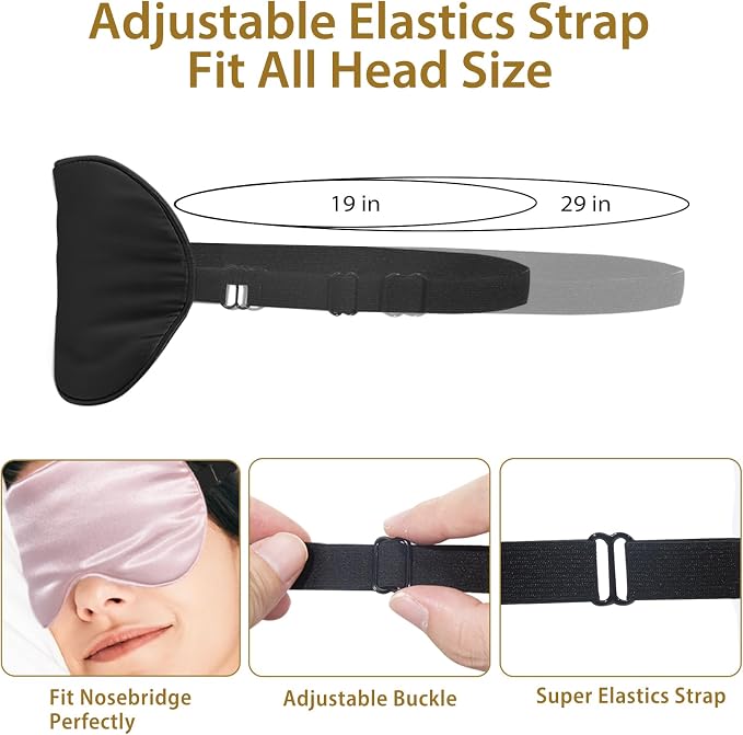 4 Pack Silk Sleep Mask - Image 2