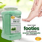 SPA REDI - Detox Foot Soak Pedicure and Bath Fine Salt, 128 Oz - Made - Image 4
