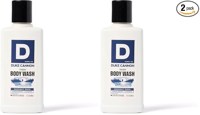 Duke Cannon THICK Body Wash for Men – High-Viscosity Shower Gel, Midnight Swim by Duke+Cannon+Supply+Co.