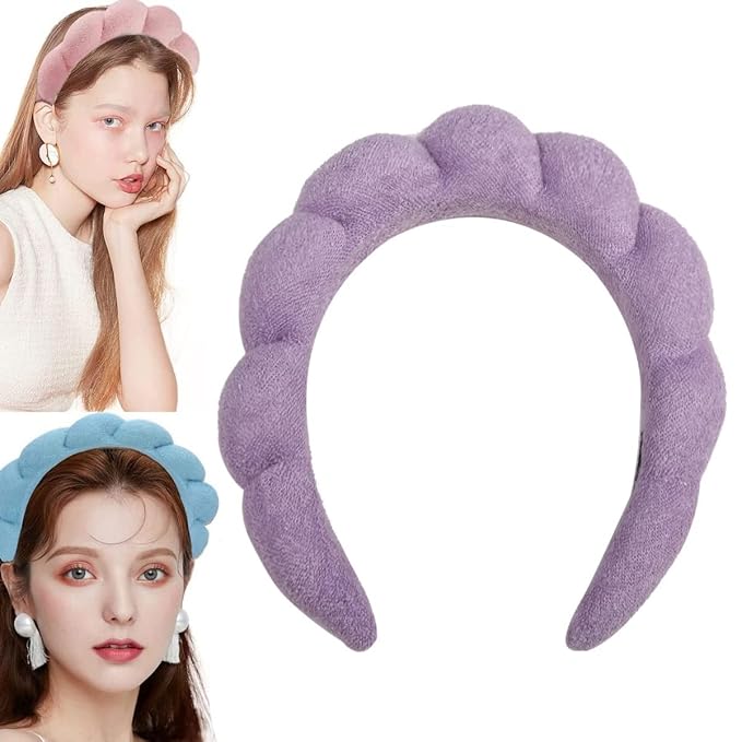 Spa Headband, Women's Daily Life Headband, Makeup Removal - Image 3