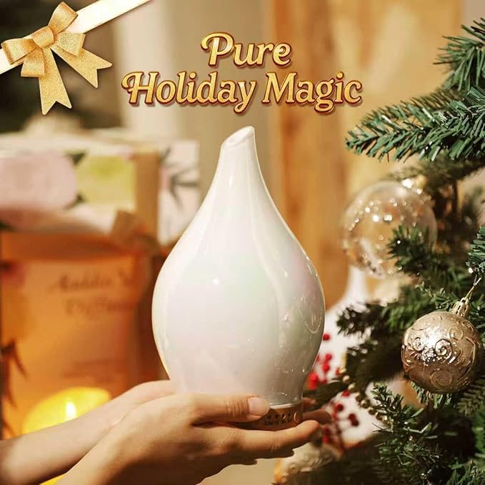 Porseme 150ml Essential Oil Diffuser Glass Color Changing Aroma Air Diffusers - Image 6