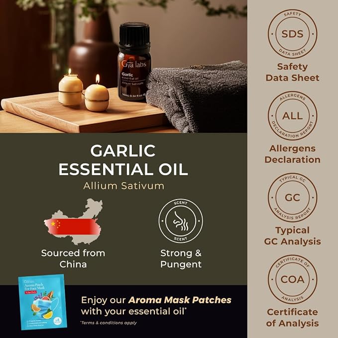 100% Pure Garlic Essential Oil - Image 6