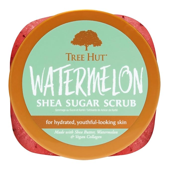 Tree Hut Watermelon Shea Sugar Scrub, Mothers Day Gifts, Exfoliating, Hydrating - Image 5