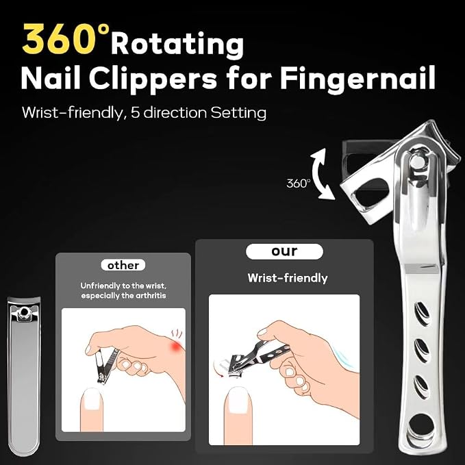 5 in 1 Professional Toenail Clippers - Image 4