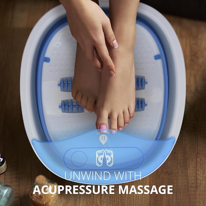 Pursonic Collapsible Wireless Footbath Spa Massager | Portable Acupressure - Image 5