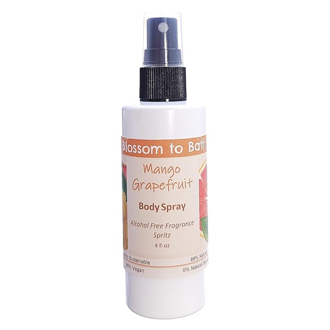 Blossom to Bath Mango Grapefruit Body Spray by BlossomtoBath