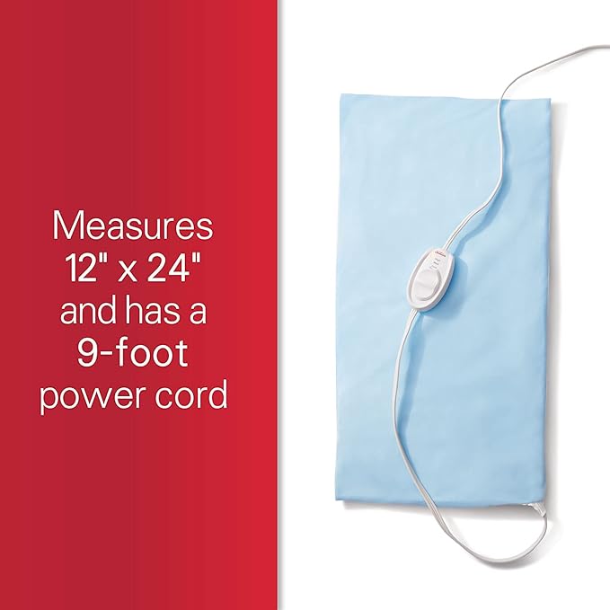 Sunbeam XL Heating Pad for Back Neck and Shoulder Pain Relief - Image 4