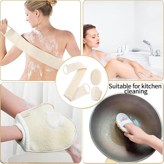 Natural Loofah Loofah Sponge loofahs - Image 3