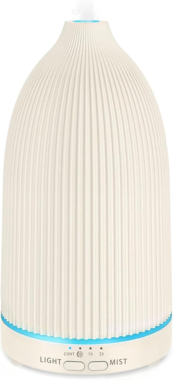 URPOWER 100ML Essential Oil Diffuser Ultrasonic Cool Mist Humidifier by URPOWER