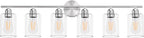 Espird Bathroom Vanity Light Fixtures Brushed Nickel, 6 Lights Bathroom Over - Image 2