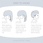 MaopaoBeauty Hair Towel Terry Cloth Absorbent Dry Anti Frizz Twist Plopping - Image 4