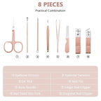 Hanaive 6 Set Manicure Set 48 Pcs Nail Clippers Pedicure Kit Gift - Image 4