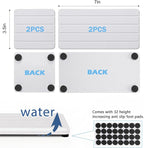 4PCS Stone Drying Tray for Bathroom Sink and Kitchen Counter, Fast Drying - Image 4
