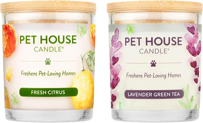 One Fur All Pet House Candle 2 Pack by OneFurAll