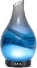 MAXWINER Essential Oil Diffusers Handmade Art Glass Ultrasonic Aromatherapy by MAXWINER