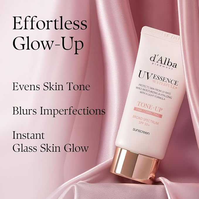 d'alba Piedmont Waterfull Tone-Up Sunscreen Serum BROAD SPECTRUM SPF 50 + - Image 5