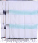 Prewashed, Original Turkish Peshtemal Towels Pestemal Towel Thin Camping Bath - Image 5
