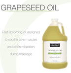 Bon Vital' Grapeseed Oil, 100% Pure Skin Toner and Massage Oil, - Image 3