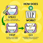 Air Wick V.I.P. Pre-Poop Toilet Spray | Rosy Starlet Scent | Contains Essential - Image 2