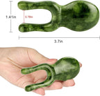 ideayard Jade Gua Sha Facial Tools, Jade Massage Tools - Image 7