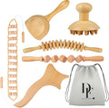 6-in-1 Wood Therapy Massage Tools – Lymphatic Drainage Massager Maderoterapia by DailyFavorites