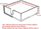CY craft Acrylic Lunch Napkin Holder, Table Top Decorative Napkin Tray - Image 2