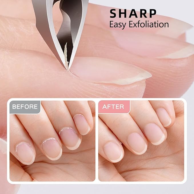 Cuticle Trimmer 3/4 Jaw Extremely Sharp Cuticle Nippers Scissors Stainless - Image 6