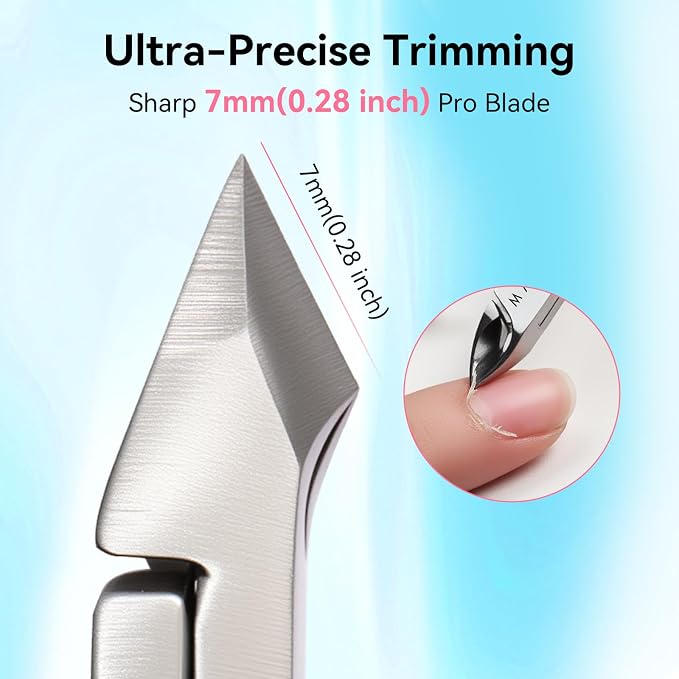 Makartt Cuticle Trimmer with Cuticle Pusher - Image 2