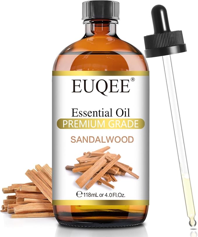 EUQEE Sandalwood Essential Oil Sandalwood Oil Oil by EUQEE