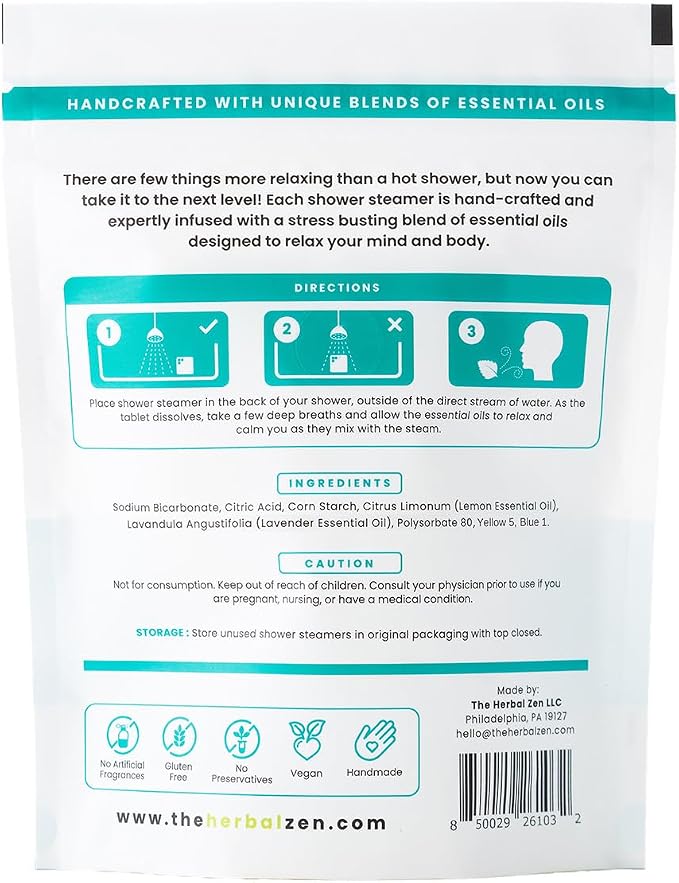 Stress Fighter Shower Steamers Aromatherapy - Image 9