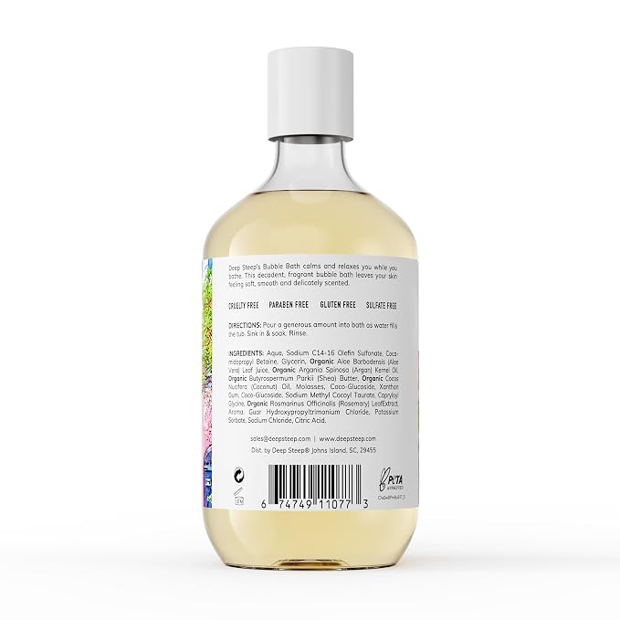 Deep Steep Strawberry Plum Bubble Bath - Image 3