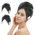 M-bestl 2 Pack Microfiber Hair Towel Wrap, Hair Drying Towel by awesomeOralcareproduct