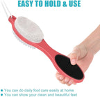 Foot File Callus Remover-2 Pcs 4 in 1 Foot Scrubber Dead Skin Remover - Image 6