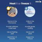 REVIX Microwave Heating Pad for Back Pain Relief, Hands-Free Wearable - Image 7
