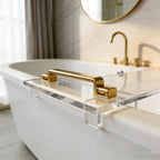 33in Clear Acrylic Bathtub Caddy - Image 6