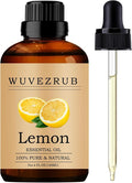 Lemon Essential Oil - 120ML Pure and Natural by WUVEZRUB