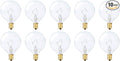 Simba Lighting Small Globe G16.5 Round Bulb 40W E12 Candelabra Base by SimbaLighting