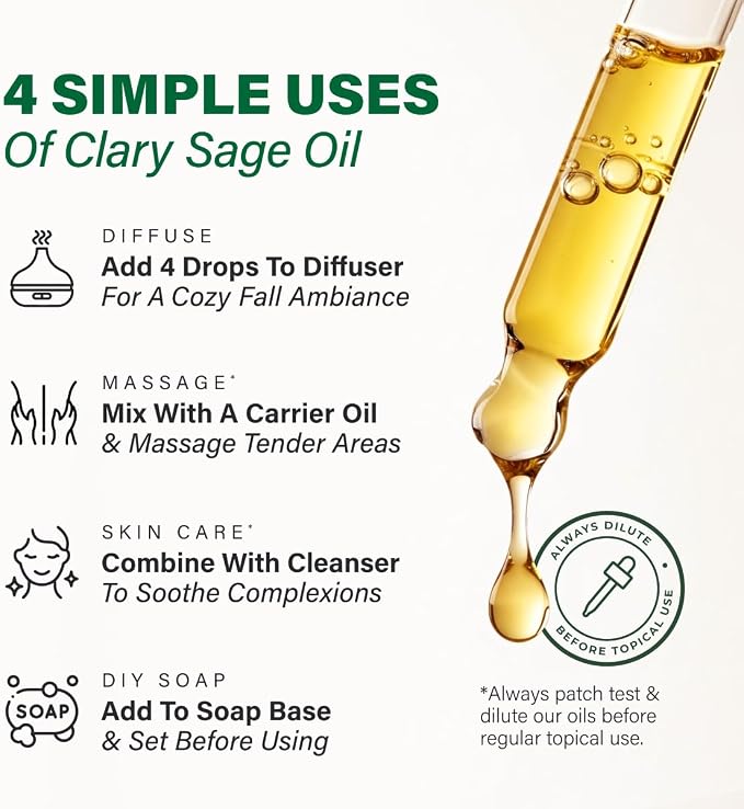 100% Pure Clary Sage Oil - Image 5