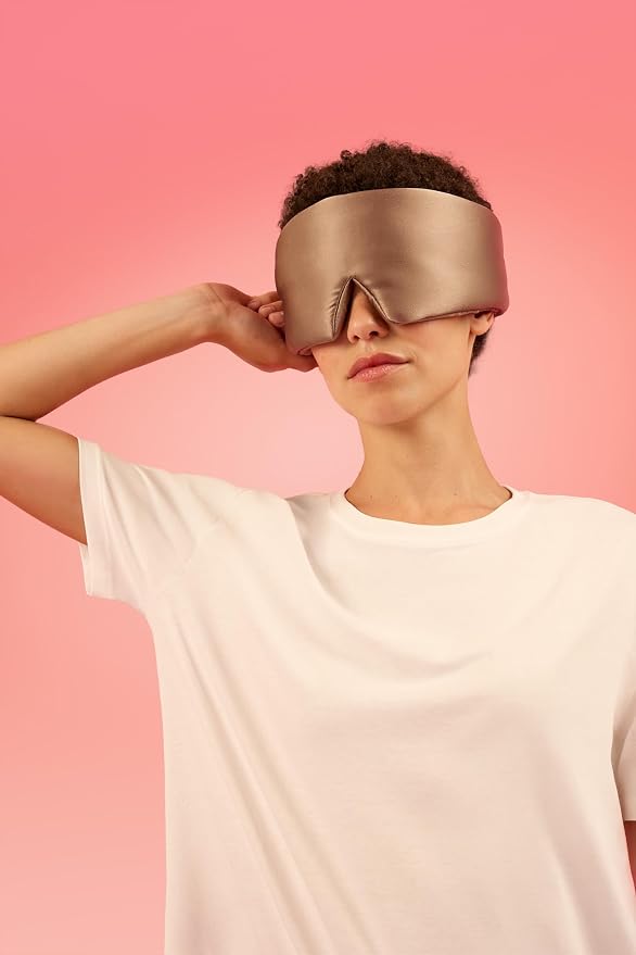 Glow People Silk Sleep Mask – 100% Mulberry Silk Eye Mask - Image 6