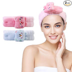 Kawaii Spa Headbands for Women Girls by FLYINGMAGE